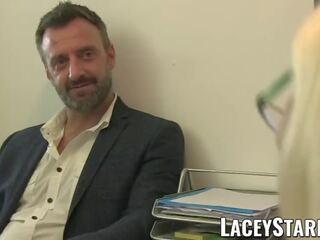 LACEYSTARR - specialist GILF Eats Pascal White Cum immediately thereafter sex video
