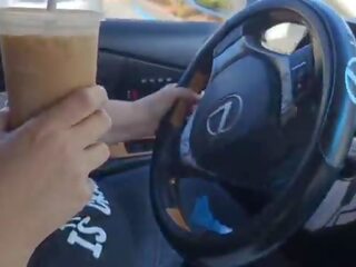I Asked A Stranger On The Side Of The Street To Jerk Off And Cum In My Ice Coffee &lpar;Public Masturbation&rpar; Outdoor Car adult film
