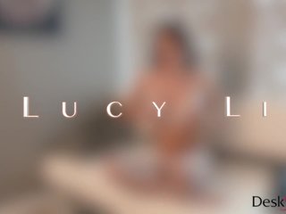 Lucy Li Anal Pleasure in White Lingerie, sex video 3e