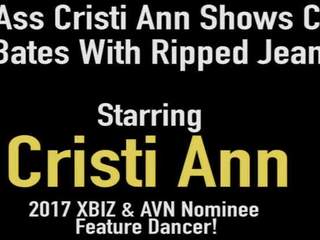 Phat Ass Cristi Ann videos Cheeks & Bates With Ripped Jeans!