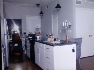 Ebony sweetheart Butt Naked Around the House, xxx movie 28