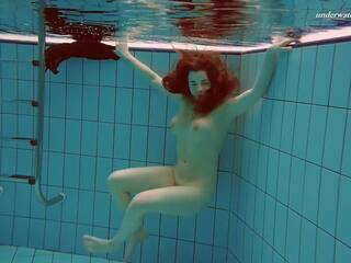 Enchanting swimming nude balkan teen Vesta