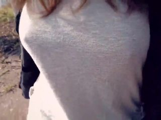 Bouncing Boobs in Shirt While Walking, HD dirty film 7b