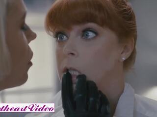 Sweet Heart clip - Headmistress Helena Locke And Penny Pax Eat Each Other's Pussies In The Office