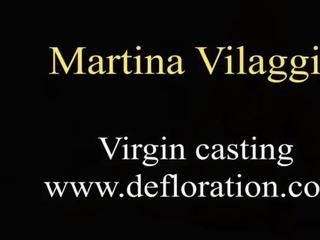 Village young lady Martina Vilaggio swell terrific Virgin