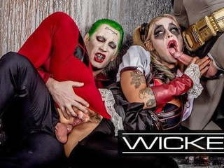 Wicked - Harley Quinn Fucks Joker & Batman: Free HD dirty video 0b