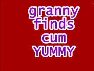 Granny Finds Cum Yummy, Free Yummy Granny X rated movie c9