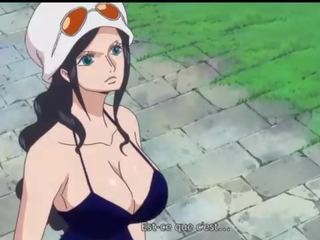 Nami&Nico Robin attractive titjobs (One Piece)