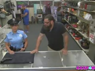 Lover Police Officer Hocks Her Gun