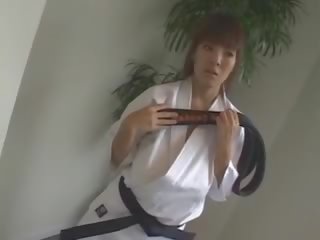 Hitomi Tanaka. medical practitioner Class Karate.