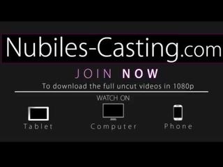 Nubiles Casting - johnson hungry teen cums again and again